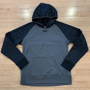 Under Armour Gray Black Hoodie Men’s Size Medium Pullover